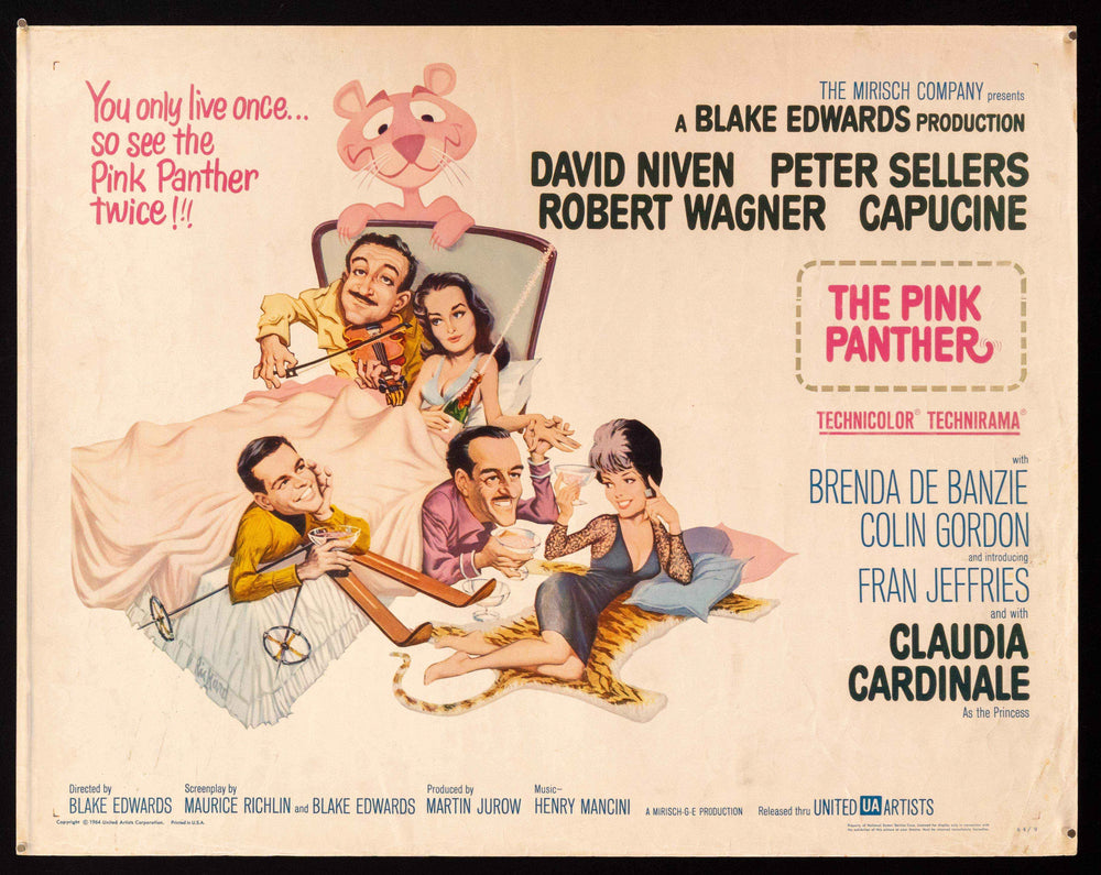 The Pink Panther Original Vintage Movie Poster