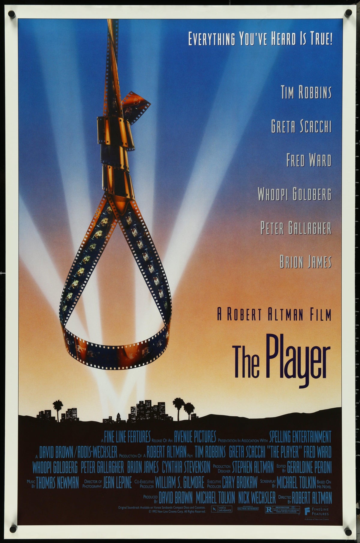 The Player 1 Sheet (27x41) Original Vintage Movie Poster