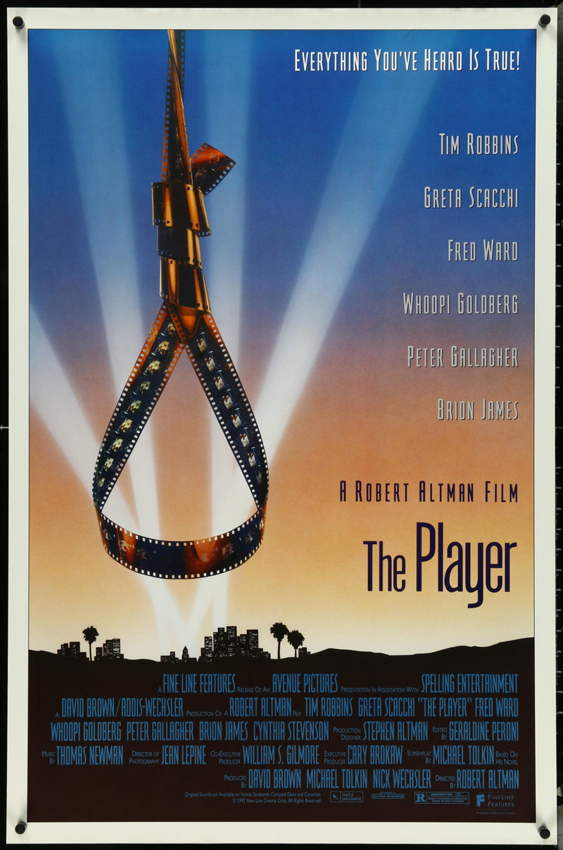 The Player 1 Sheet (27x41) Original Vintage Movie Poster