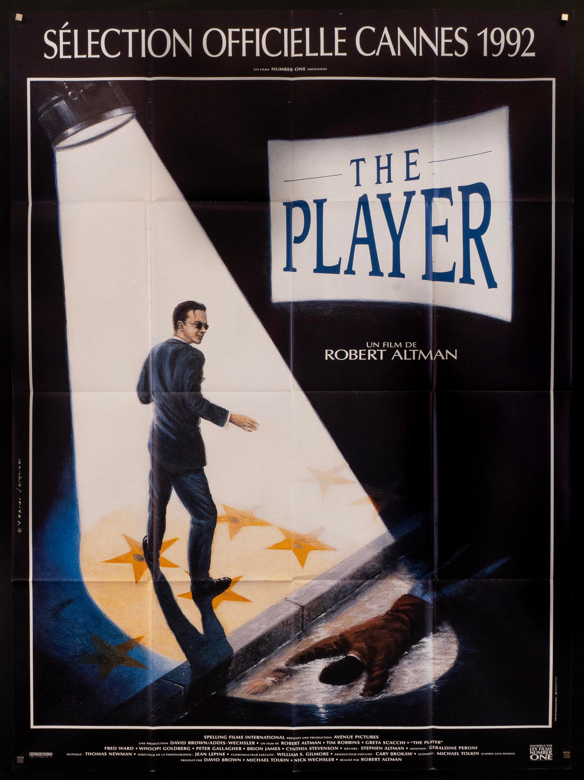 The Player Original Vintage Movie Poster