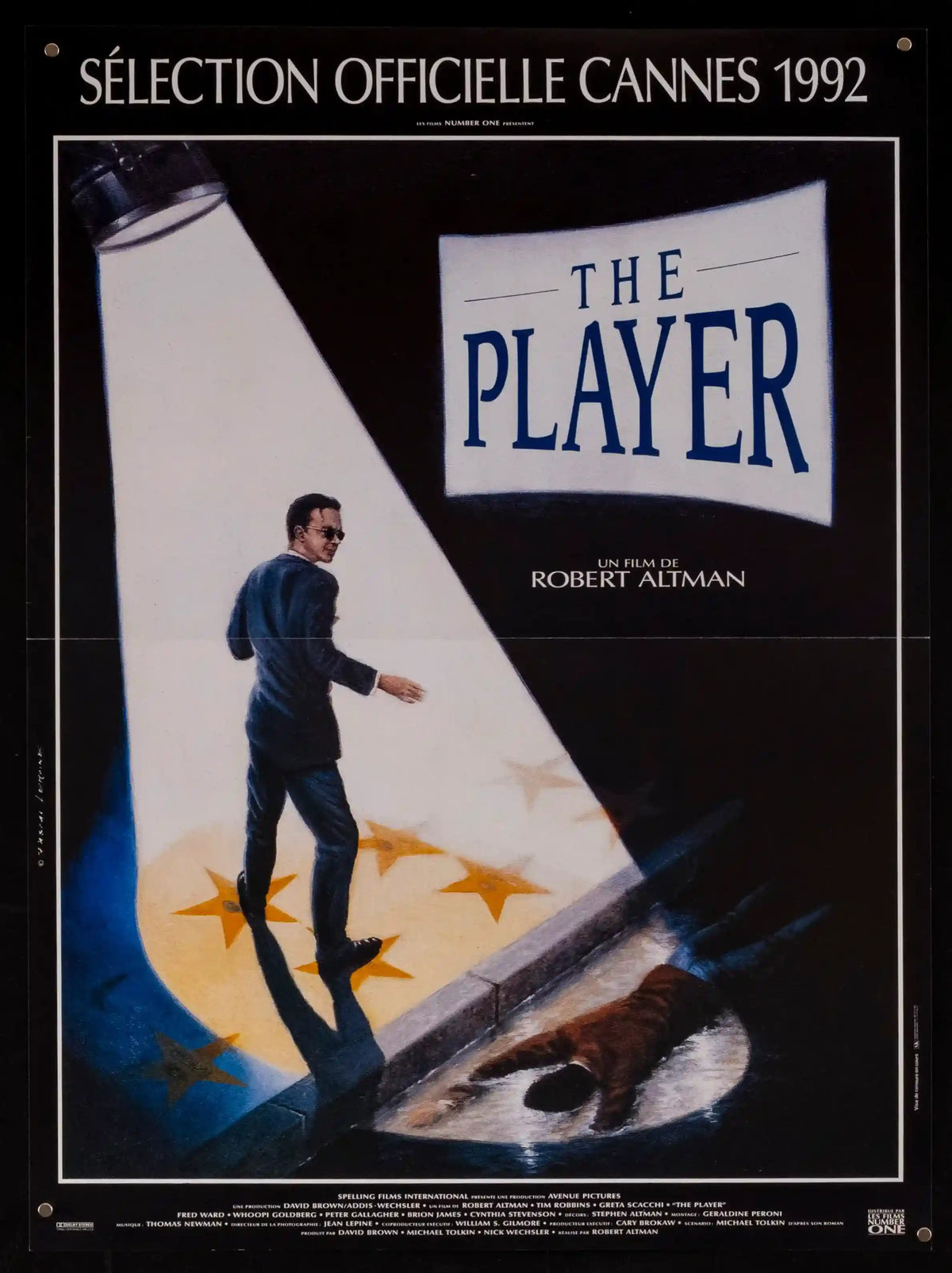 The Player Original Vintage Movie Poster