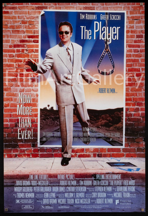 The Player Original Vintage Movie Poster