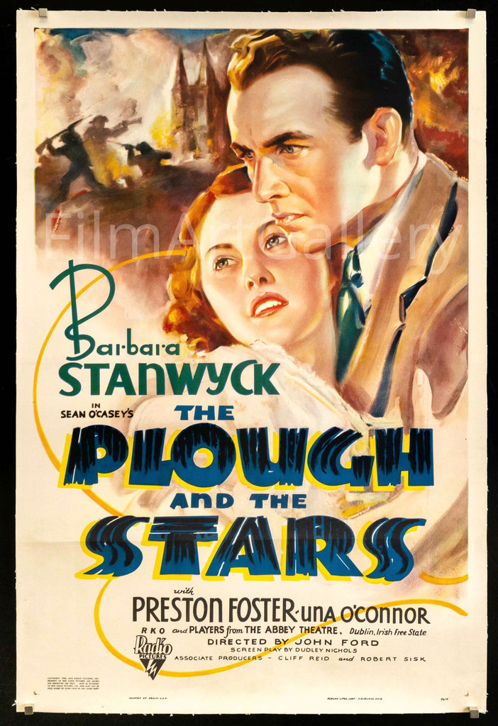 The Plough and the Stars Original Vintage Movie Poster