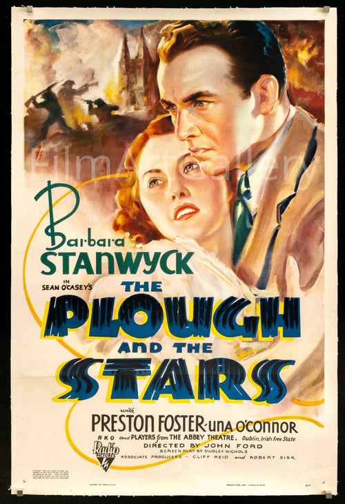 The Plough and the Stars Original Vintage Movie Poster