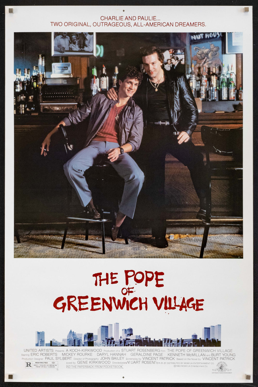 The Pope of Greenwich Village Original Vintage Movie Poster