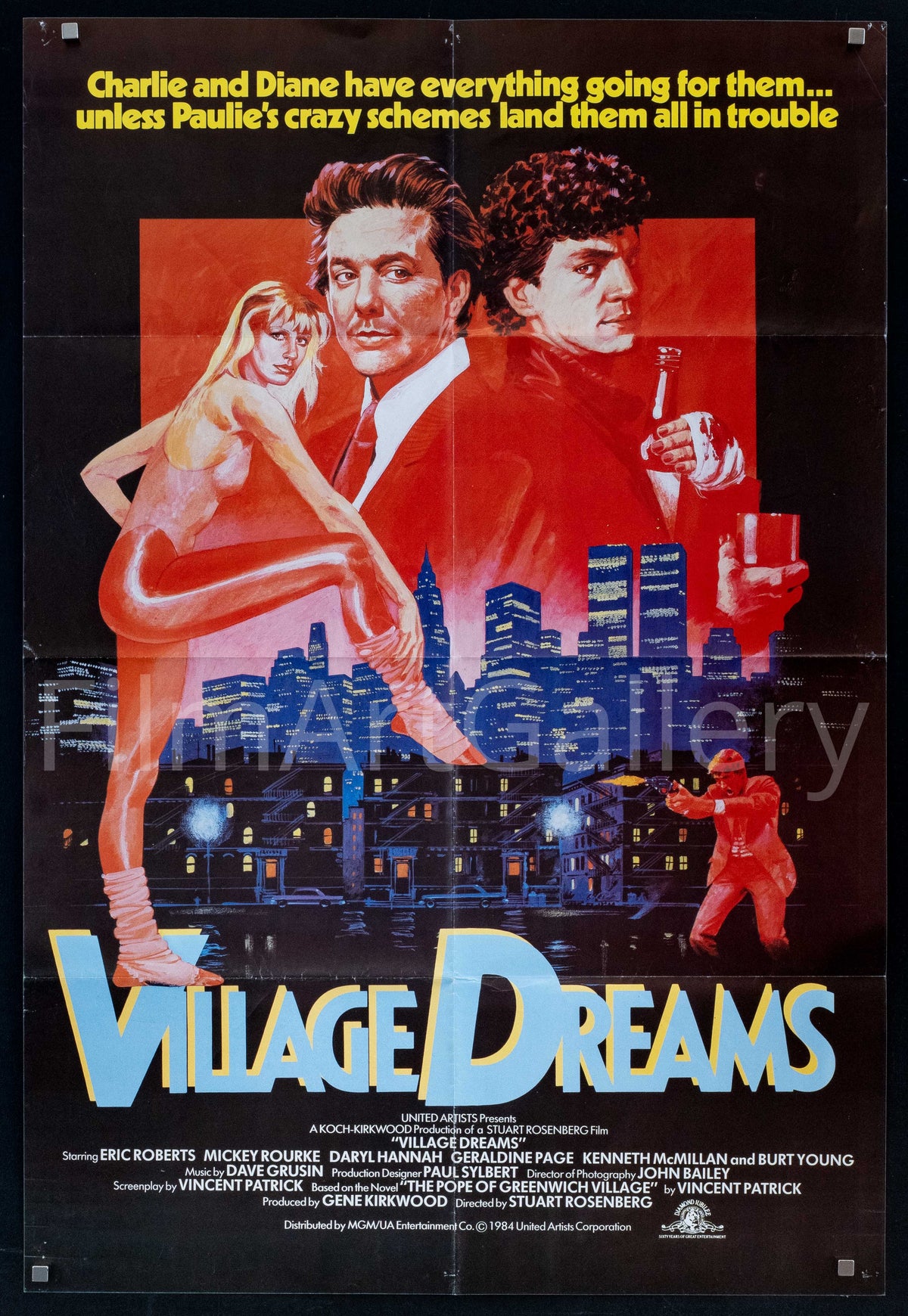 The Pope of Greenwich Village Original Vintage Movie Poster