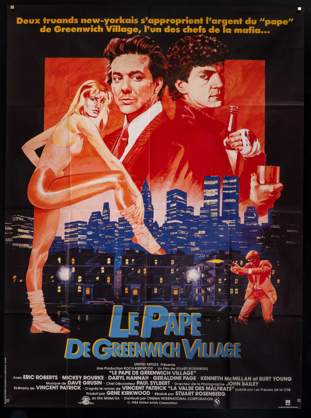 The Pope of Greenwich Village Original Vintage Movie Poster