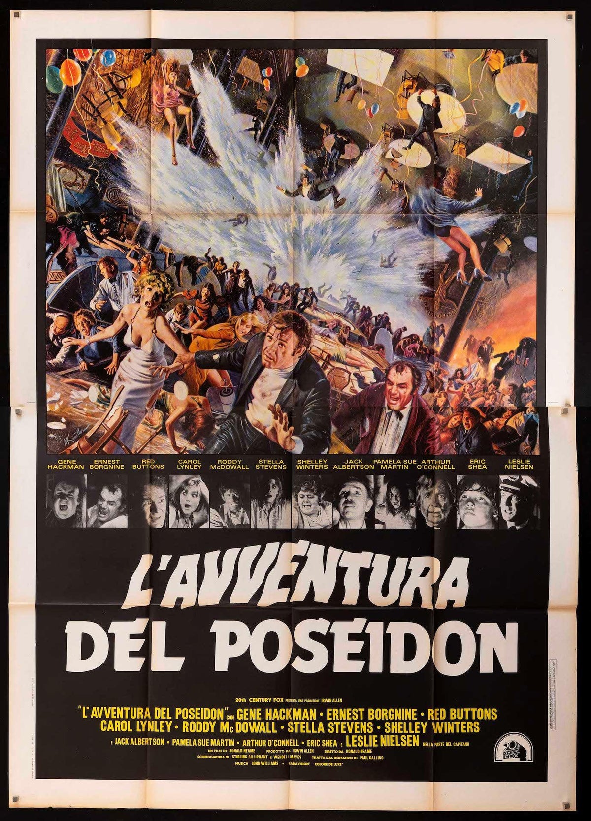 The Poseidon Adventure Italian 4 Foglio (55x78) Original Vintage Movie Poster