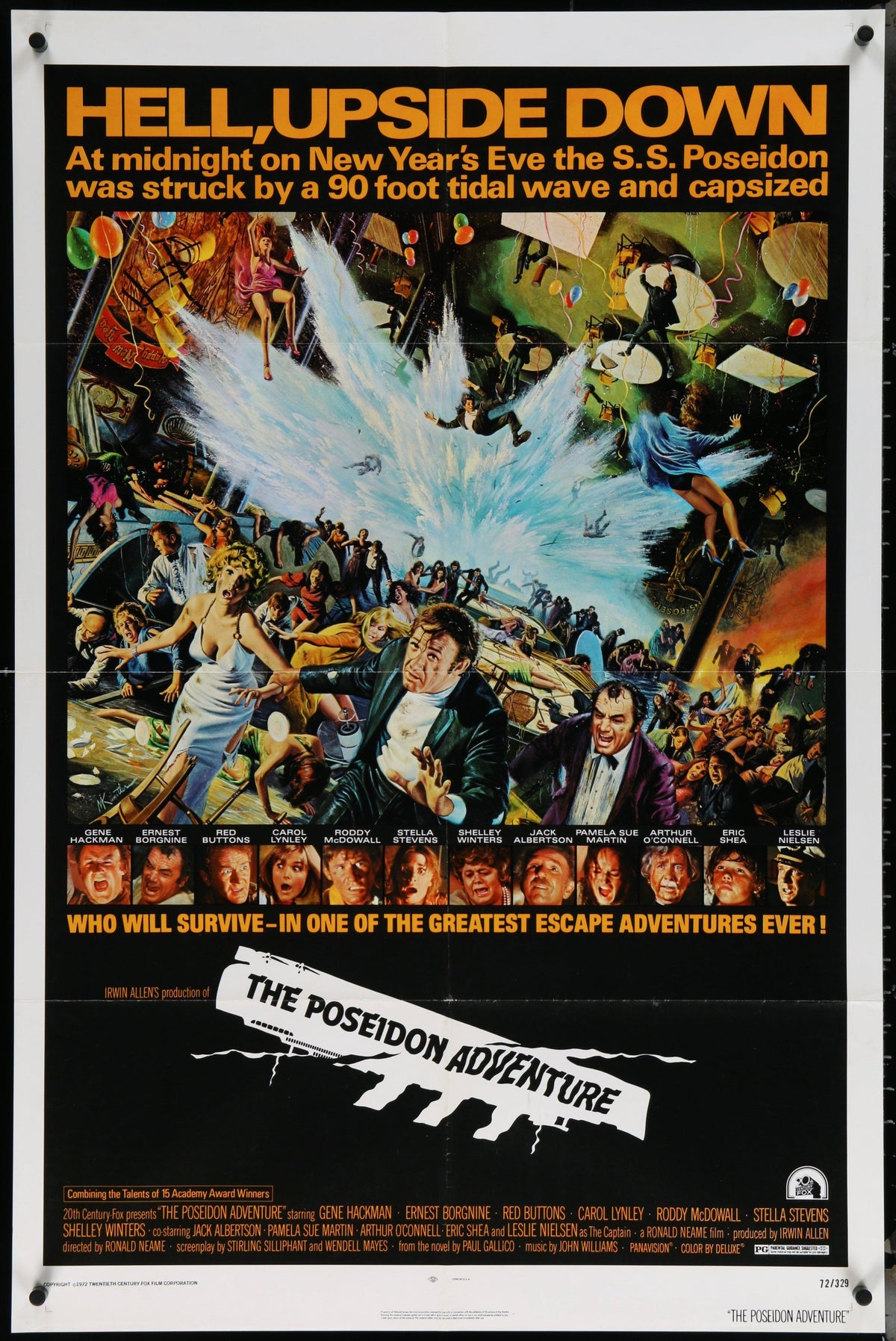 The Poseidon Adventure Original Vintage Movie Poster