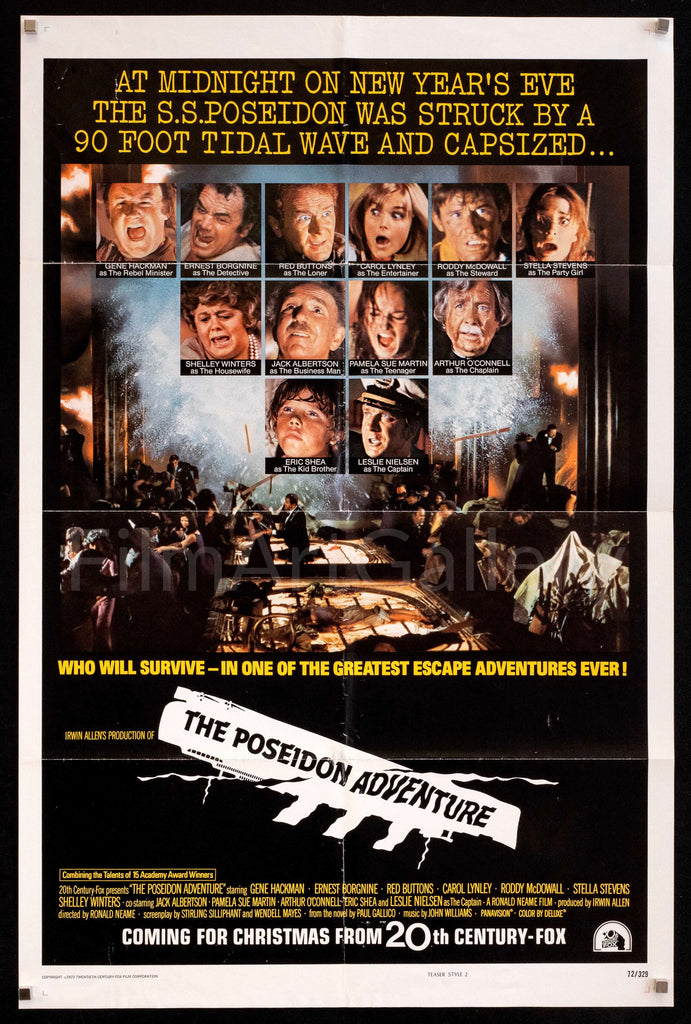 The Poseidon Adventure Original Vintage Movie Poster