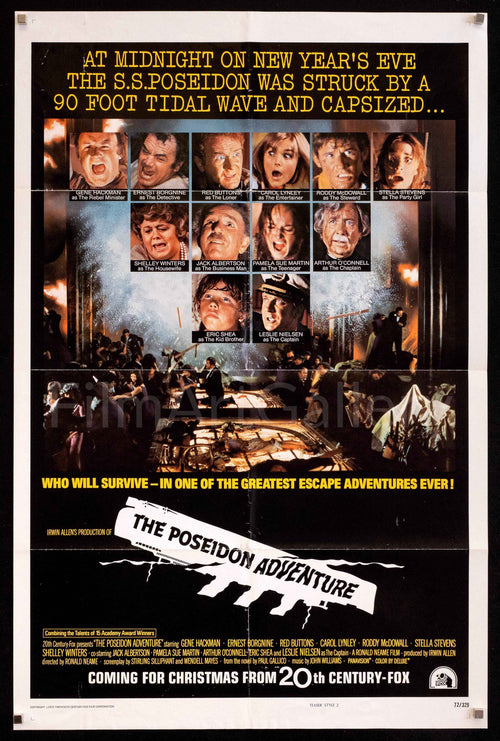 The Poseidon Adventure Original Vintage Movie Poster