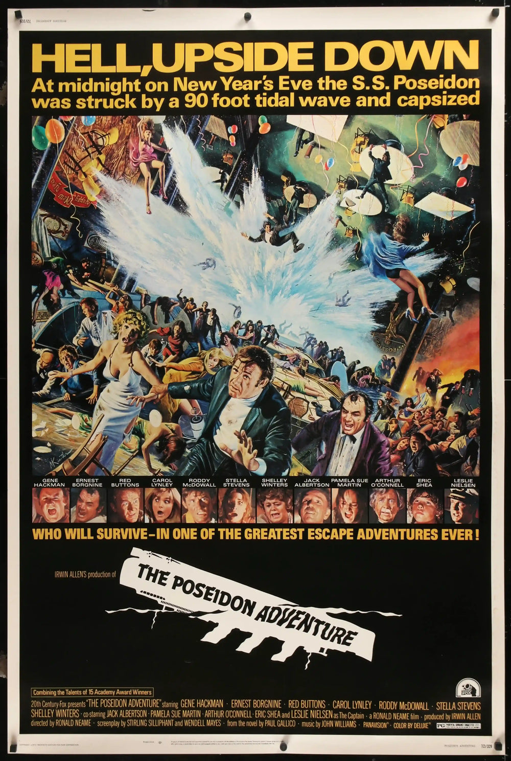 The Poseidon Adventure Original Vintage Movie Poster