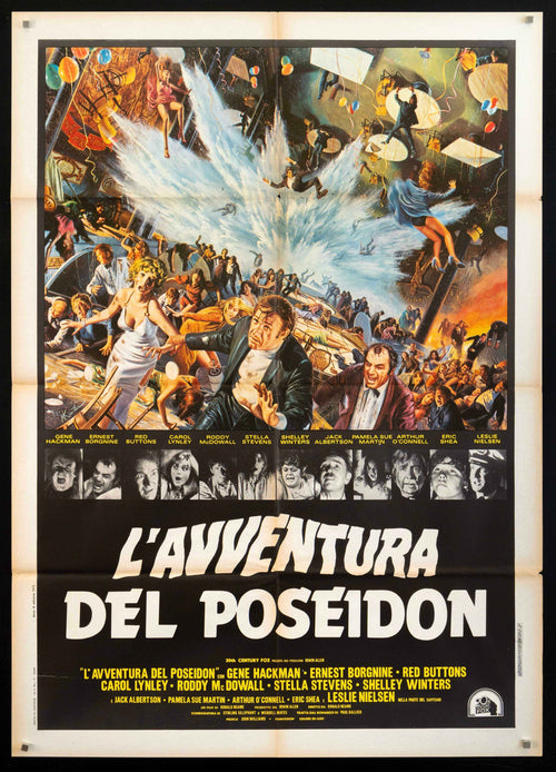 The Poseidon Adventure Original Vintage Movie Poster