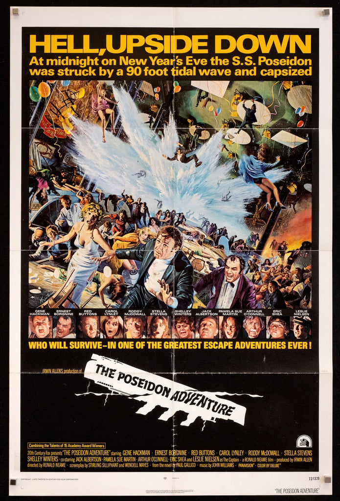The Poseidon Adventure Original Vintage Movie Poster