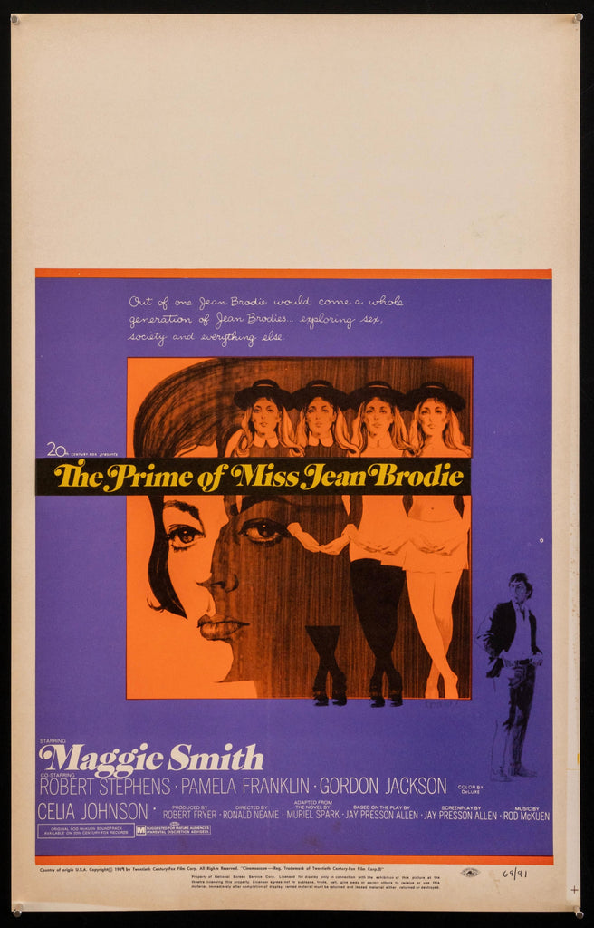 The Prime of Miss Jean Brodie Original Vintage Movie Poster