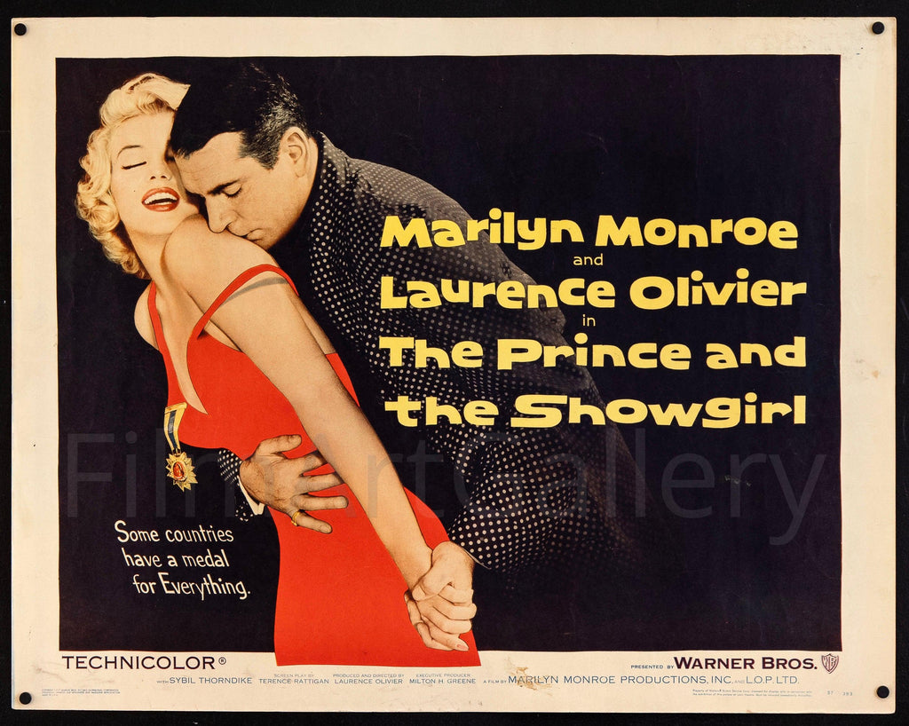 The Prince and the Showgirl Original Vintage Movie Poster