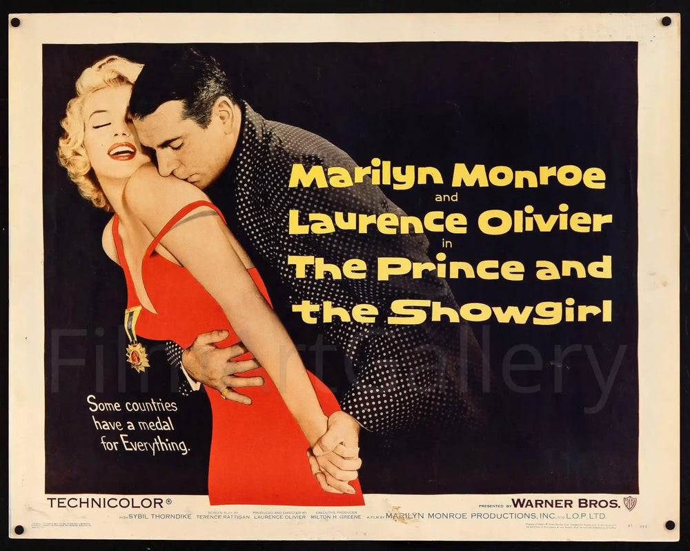 The Prince and the Showgirl Original Vintage Movie Poster