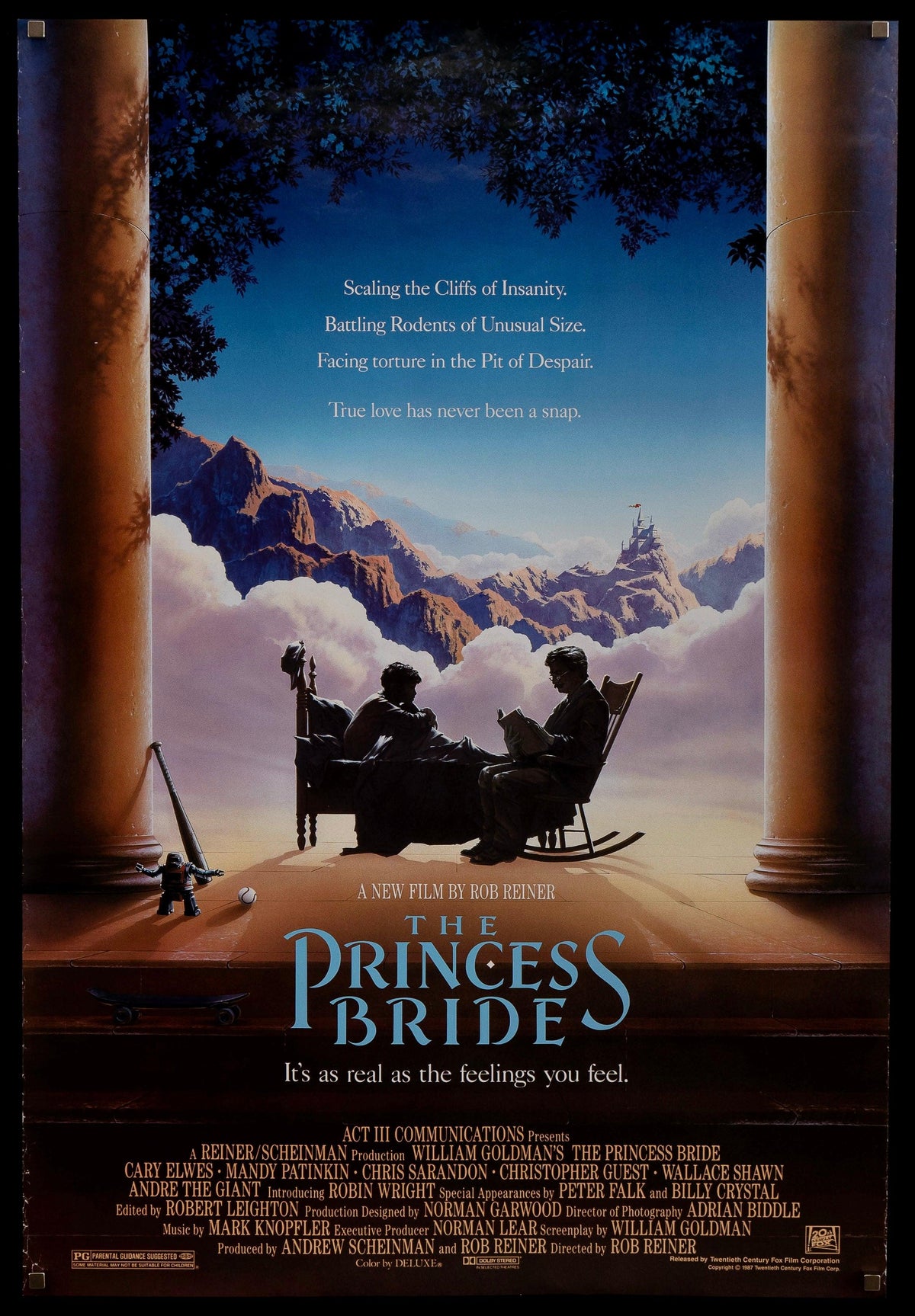 The Princess Bride 1 Sheet (27x41) Original Vintage Movie Poster