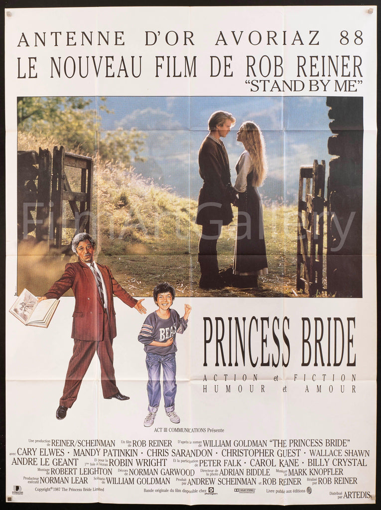 The Princess Bride French 1 Panel (47x63) Original Vintage Movie Poster