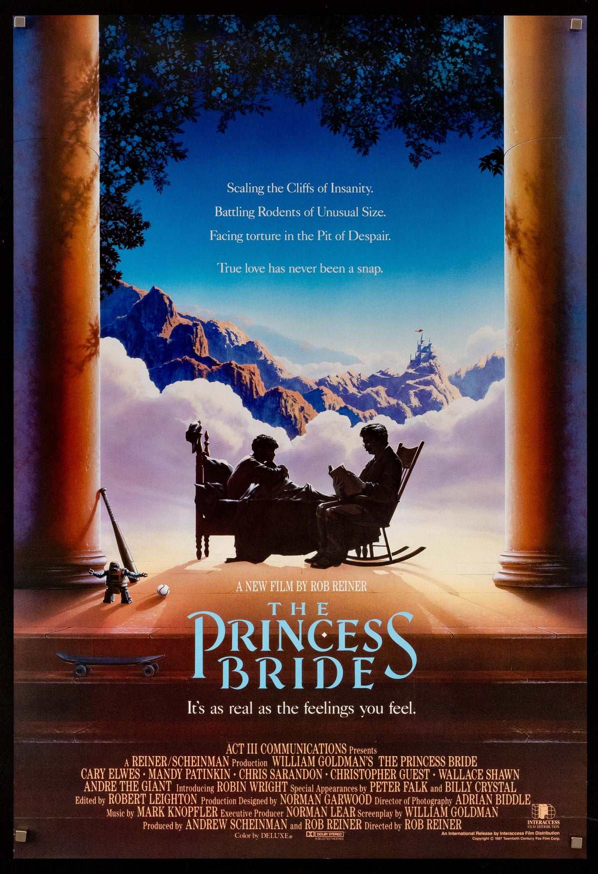 The Princess Bride Original Vintage Movie Poster