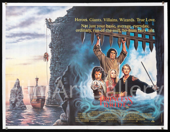 The Princess Bride Original Vintage Movie Poster