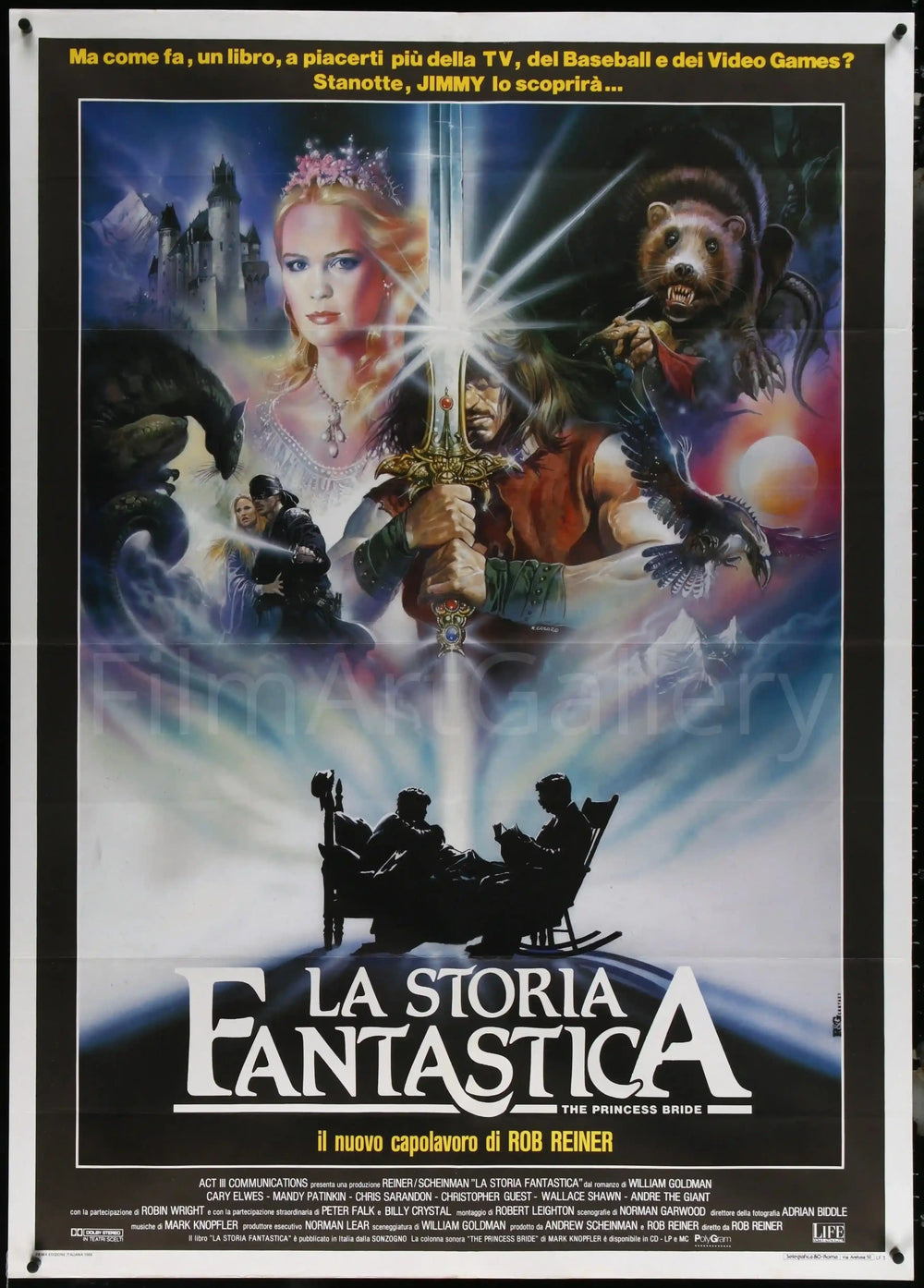 The Princess Bride Original Vintage Movie Poster