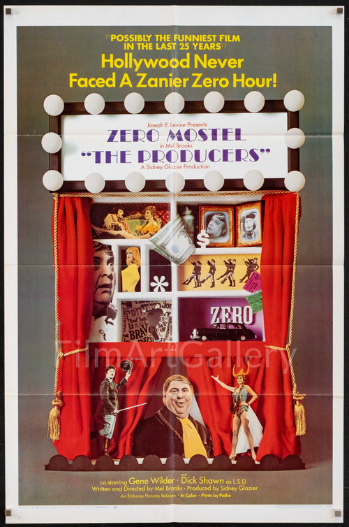 The Producers Original Vintage Movie Poster