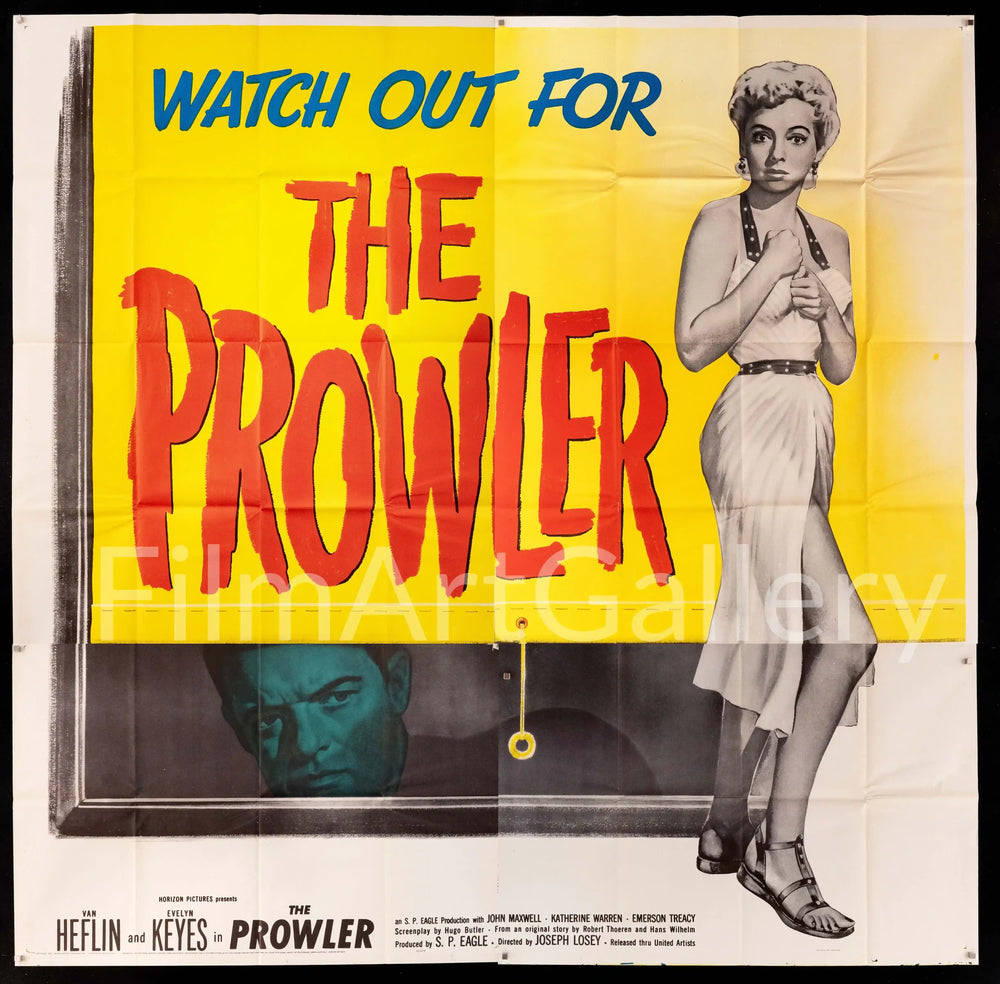The Prowler Original Vintage Movie Poster