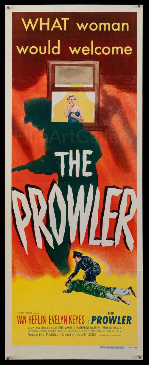 The Prowler Original Vintage Movie Poster