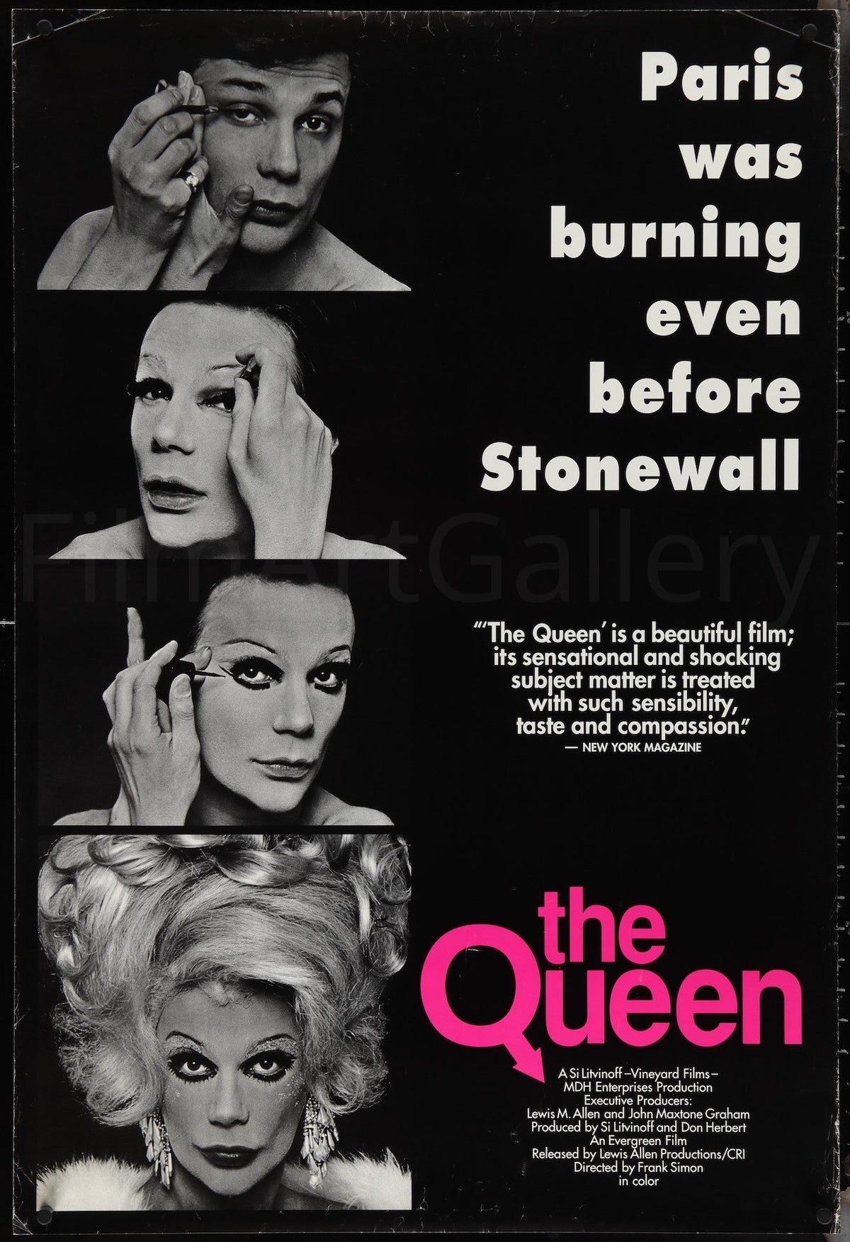 The Queen Original Vintage Movie Poster