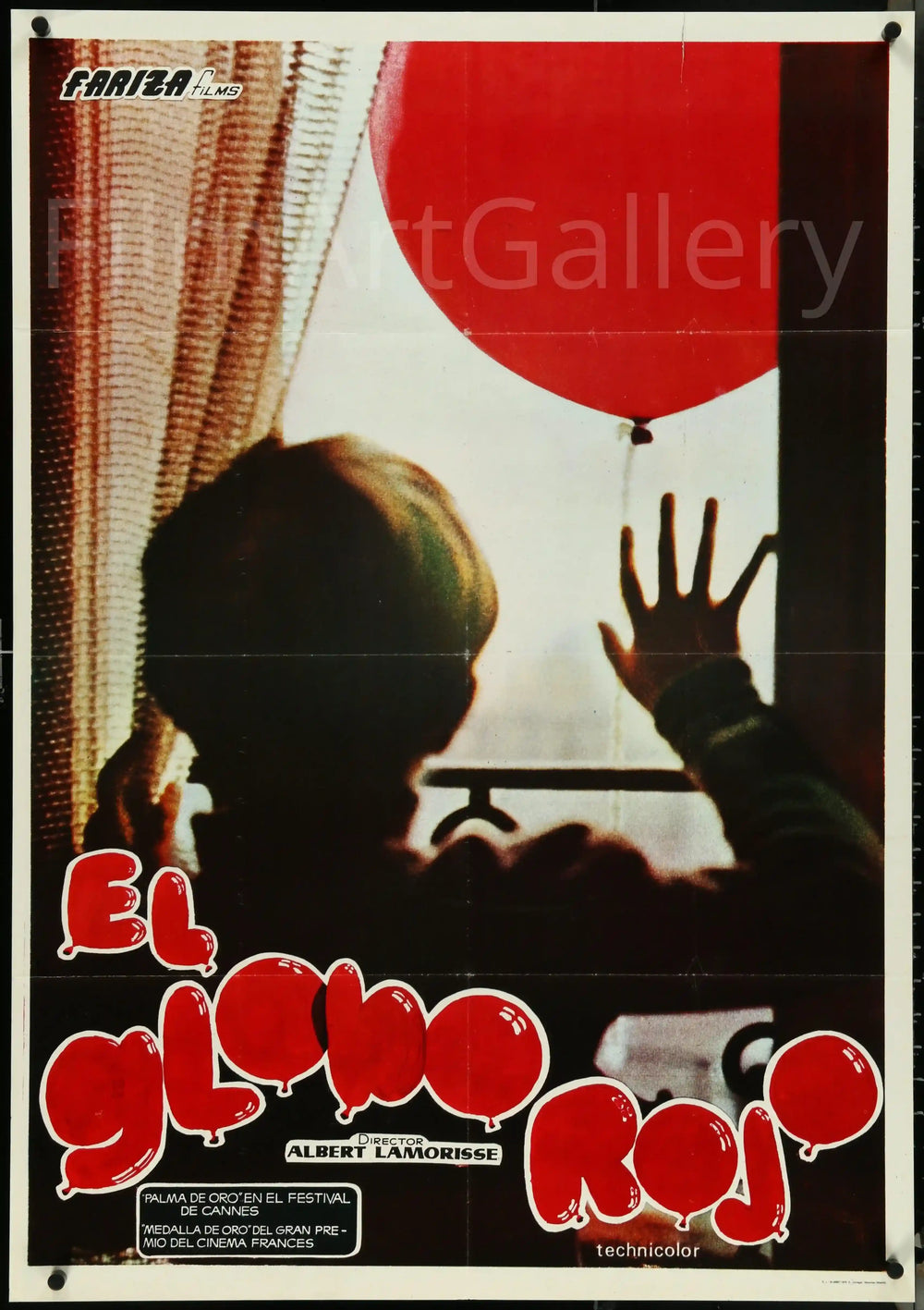 The Red Balloon (Le Ballon Rouge) Original Vintage Movie Poster