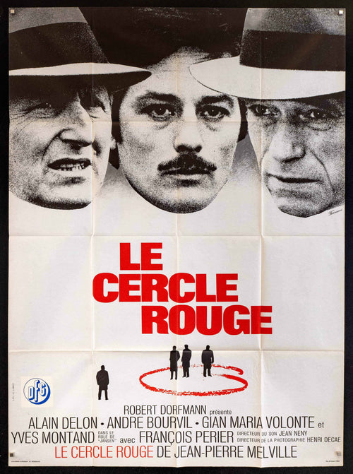The Red Circle (Le Cercle Rouge) Original Vintage Movie Poster