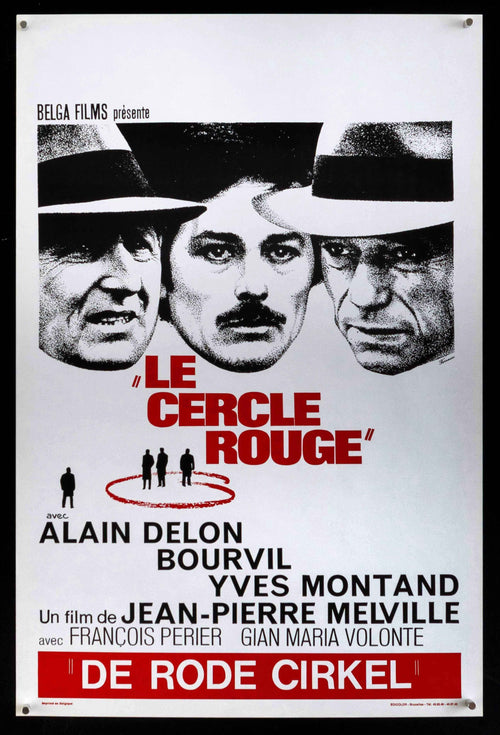 The Red Circle (Le Cercle Rouge) Original Vintage Movie Poster