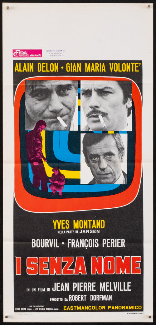 The Red Circle (Le Cercle Rouge) Original Vintage Movie Poster