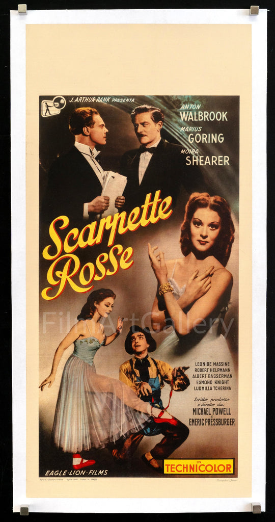 The Red Shoes Original Vintage Movie Poster