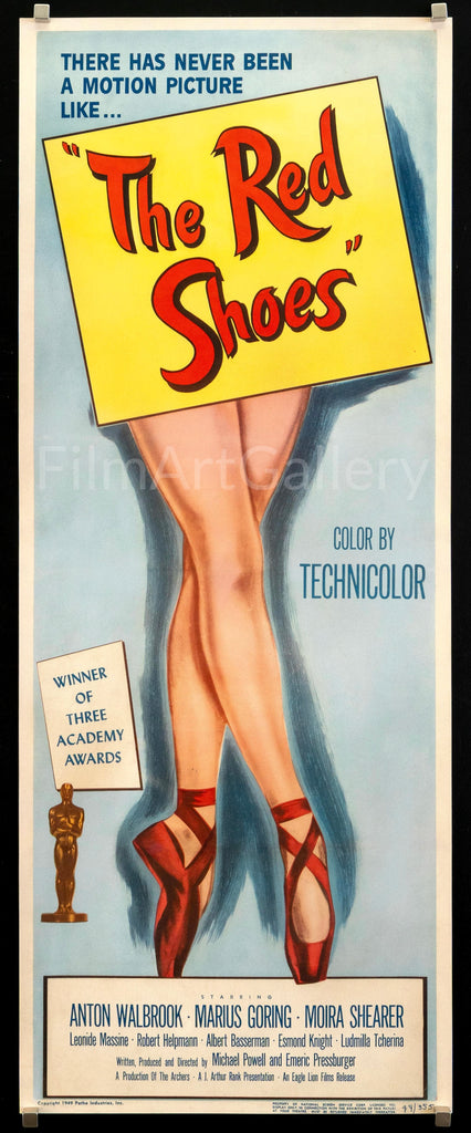 The Red Shoes Original Vintage Movie Poster