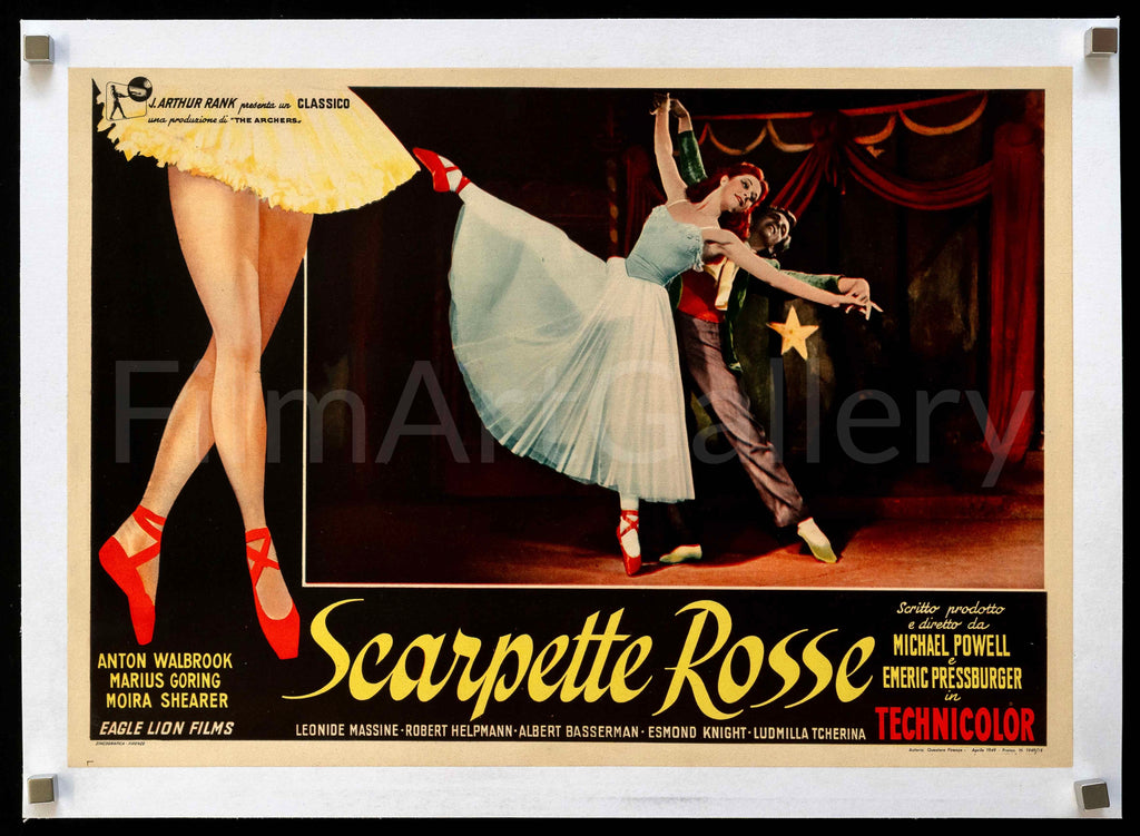 The Red Shoes Original Vintage Movie Poster