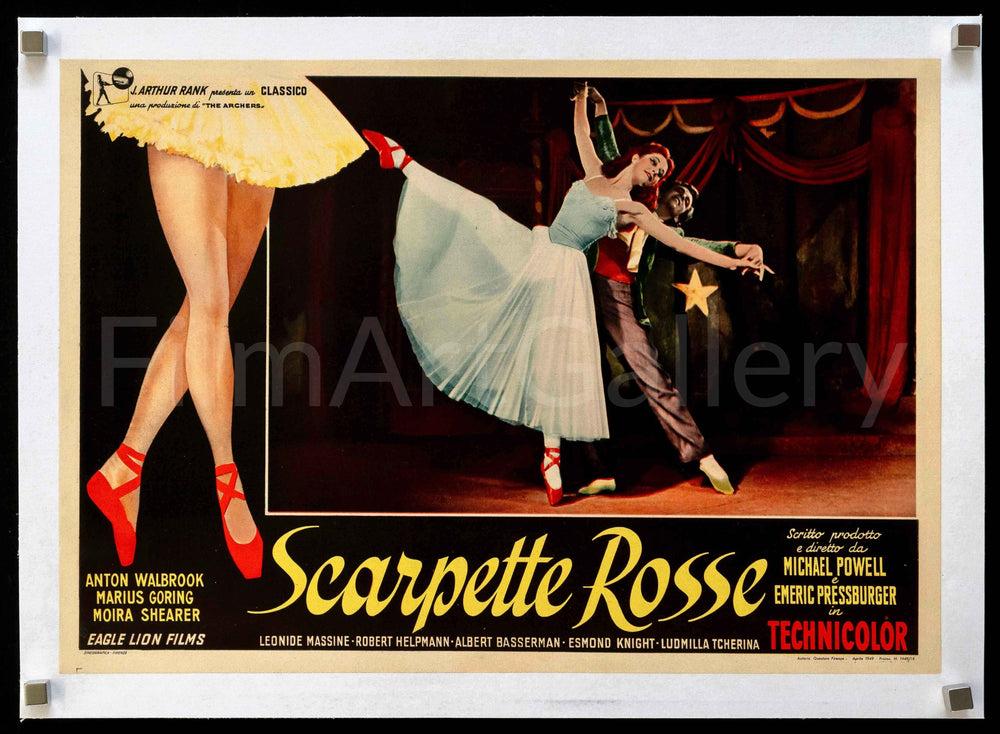 The Red Shoes Original Vintage Movie Poster