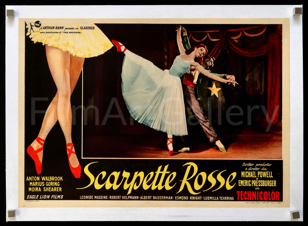 The Red Shoes Original Vintage Movie Poster
