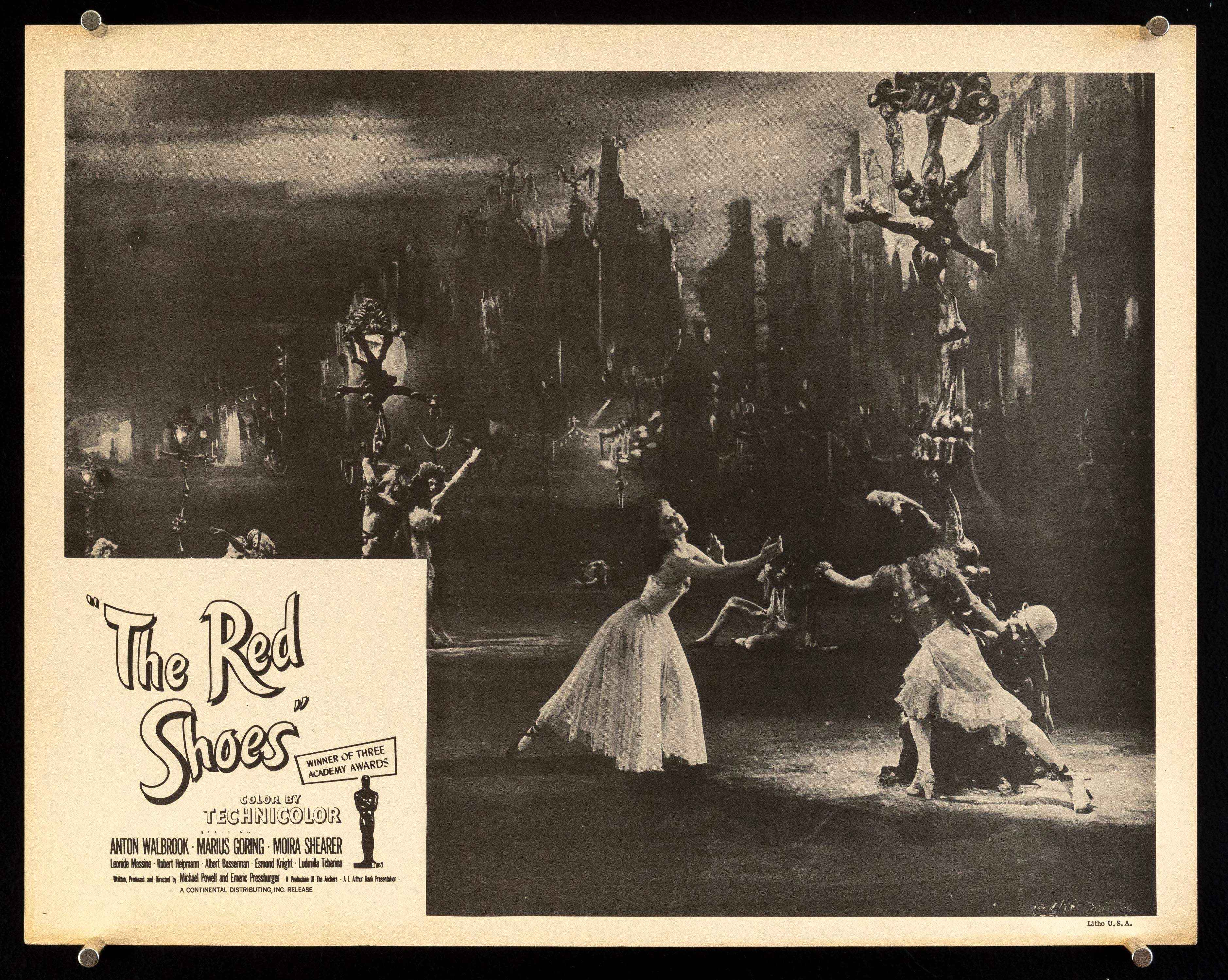 The Red Shoes Movie Poster 1950s RI Lobby Card (11x14)