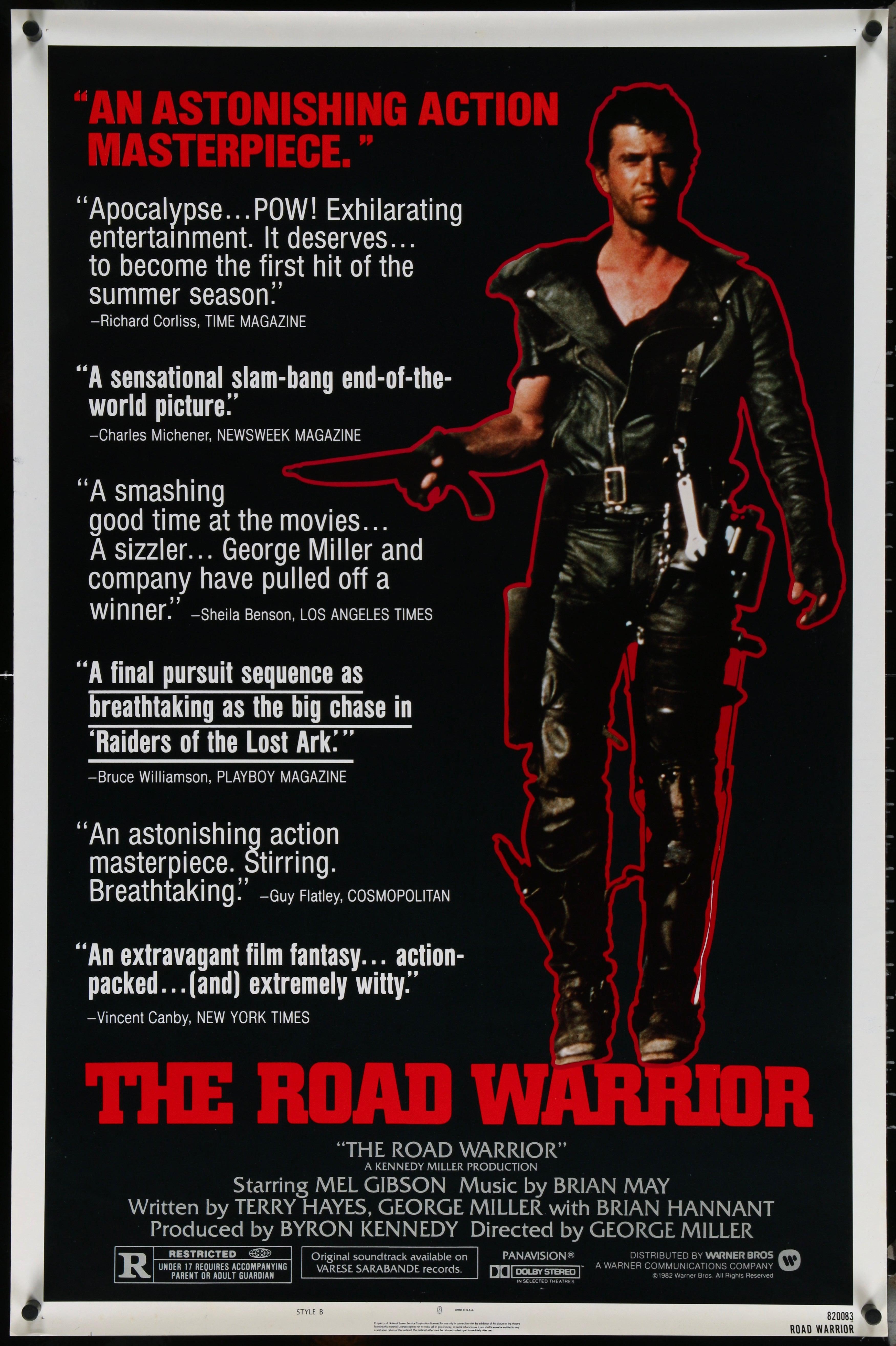 The Road Warrior Movie Poster 1982 1 Sheet (27x41)