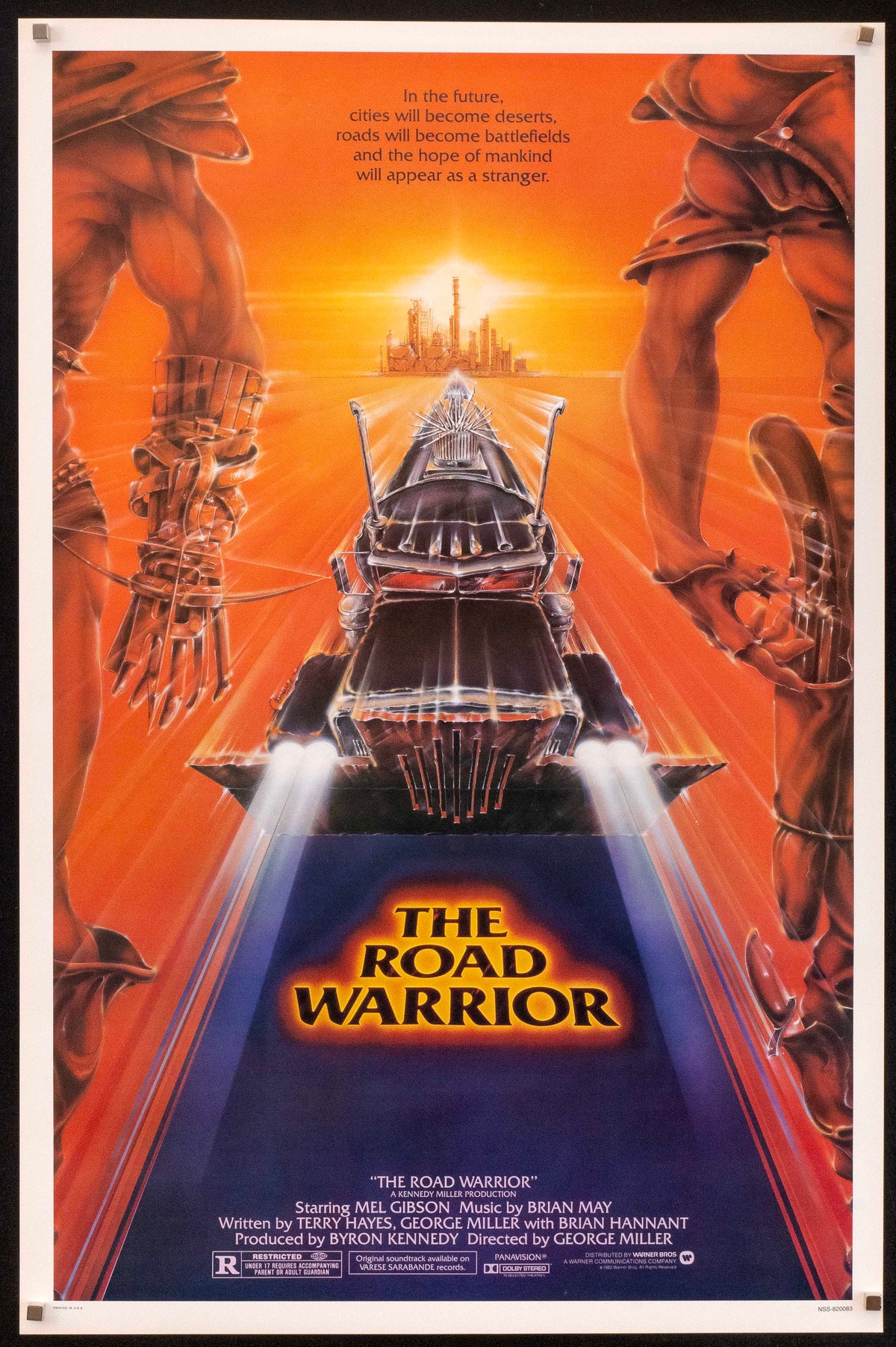 The Road Warrior Original Vintage Movie Poster