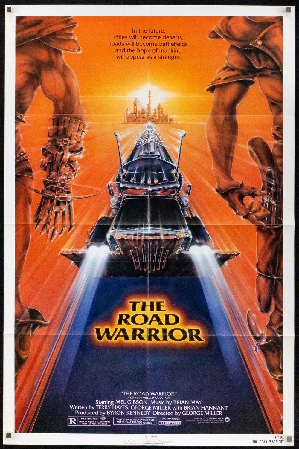 The Road Warrior Original Vintage Movie Poster