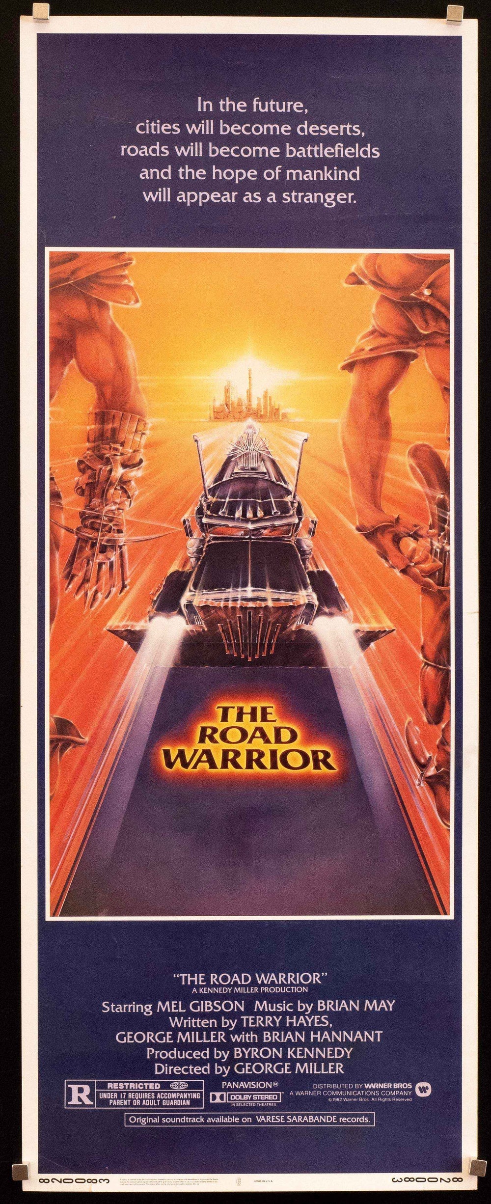 The Road Warrior Original Vintage Movie Poster
