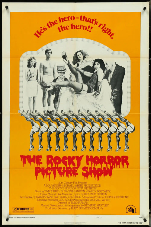 The Rocky Horror Picture Show Original Vintage Movie Poster