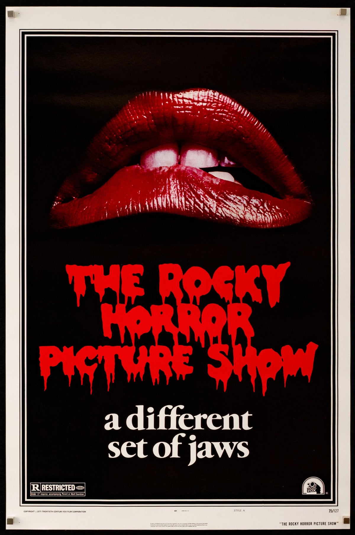 The Rocky Horror Picture Show Original Vintage Movie Poster