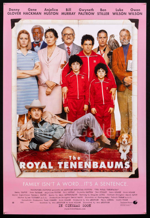 The Royal Tenenbaums Original Vintage Movie Poster