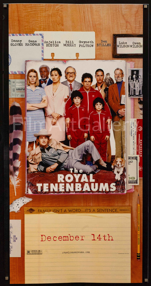 The Royal Tenenbaums Original Vintage Movie Poster