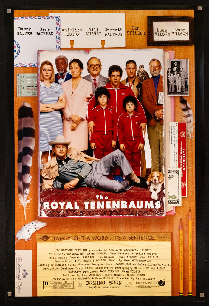 The Royal Tenenbaums Original Vintage Movie Poster