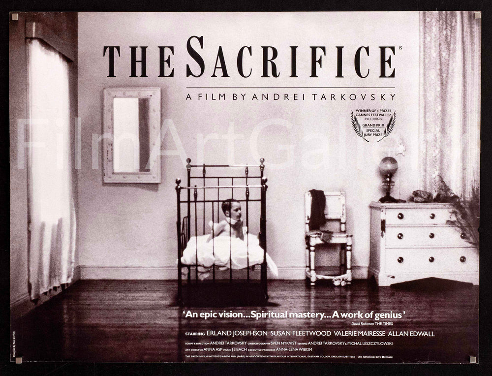 The Sacrifice (Offret) Original Vintage Movie Poster